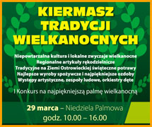 Więcej o: Kiermasz Tradycji Wielkanocnych w Ostrowcu Świętokrzyskim