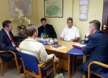 Więcej o: Ukraińscy samorządowcy z wizytą w starostwie