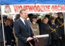 Więcej o: Strażacy z województwa świętokrzyskiego świętowali w Ostrowcu