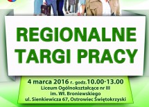Więcej o: Regionalne Targi Pracy
