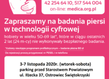 Więcej o: Badania mammograficzne