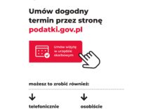 Więcej o: Umów wizytę w urzędzie skarbowym.