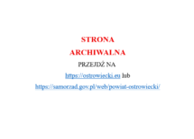 Więcej o: Strona archiwalna